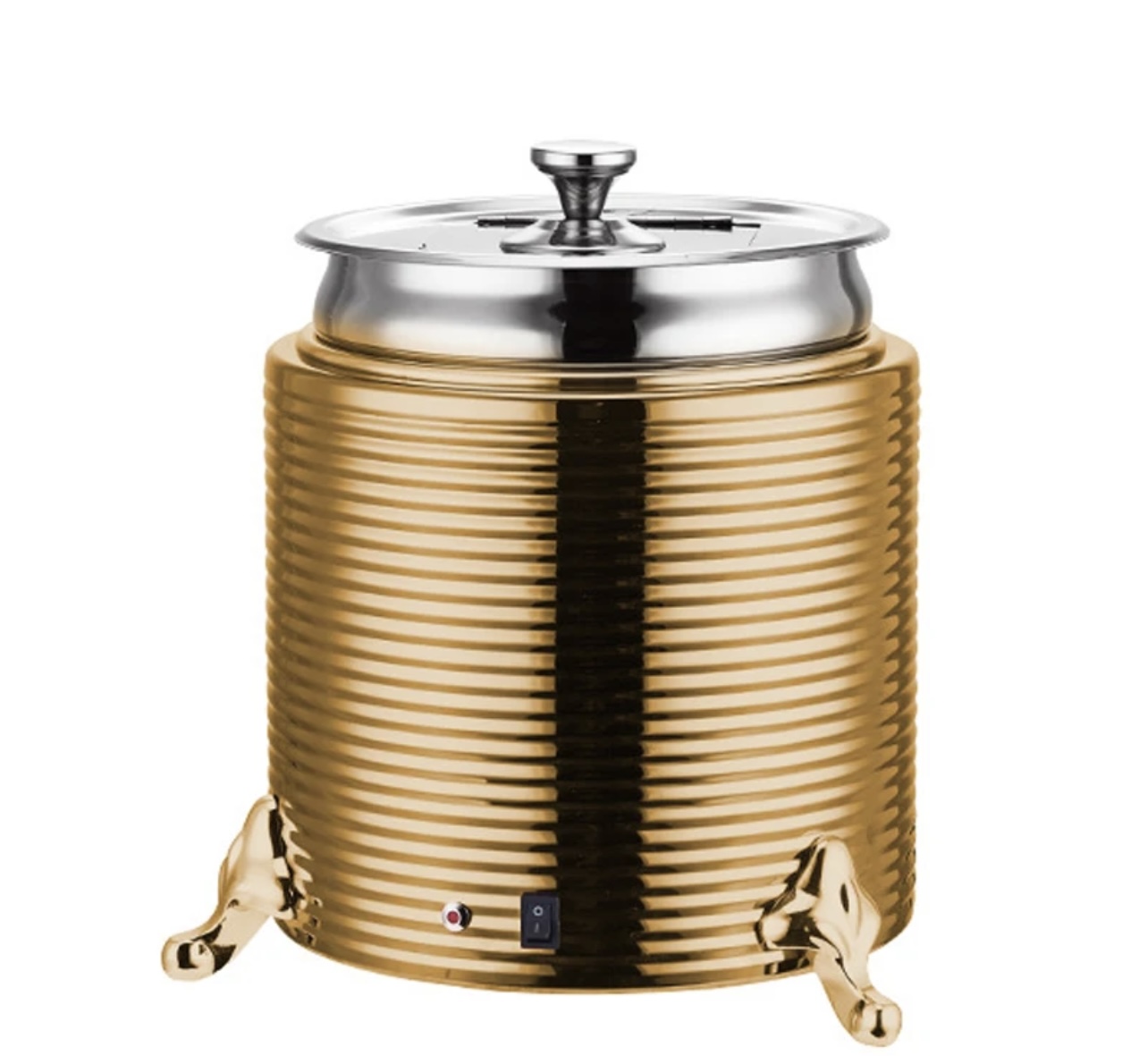 Electric Stainless Steel Hot Soup Kettle - Image 3