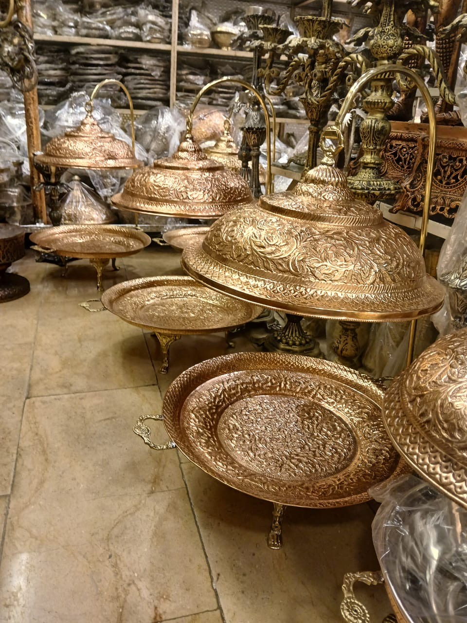 New authentic handmade tawa style chafing dish - Image 2