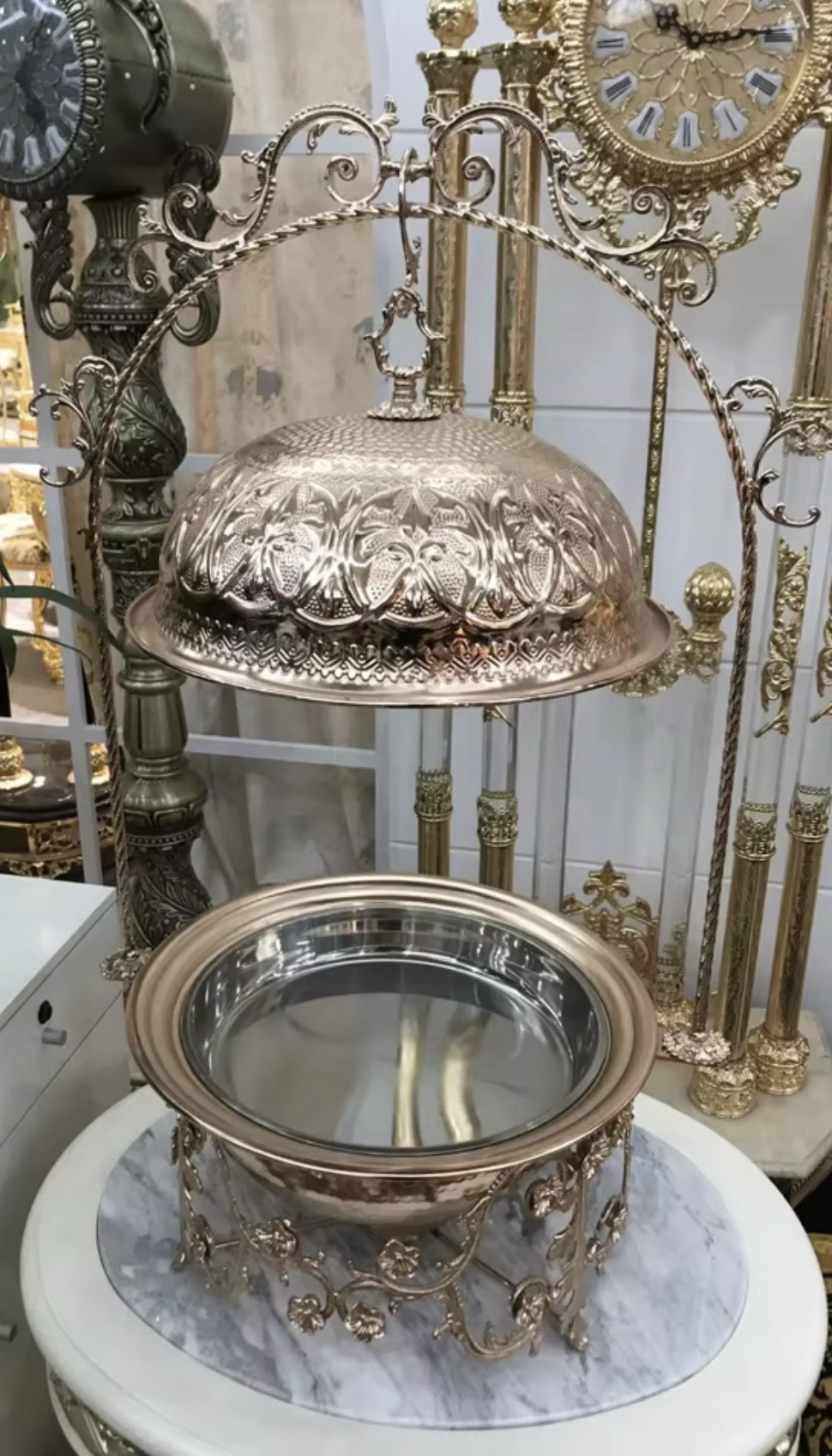 New Arrival Royal Chafing Dish With Hanging - Image 3