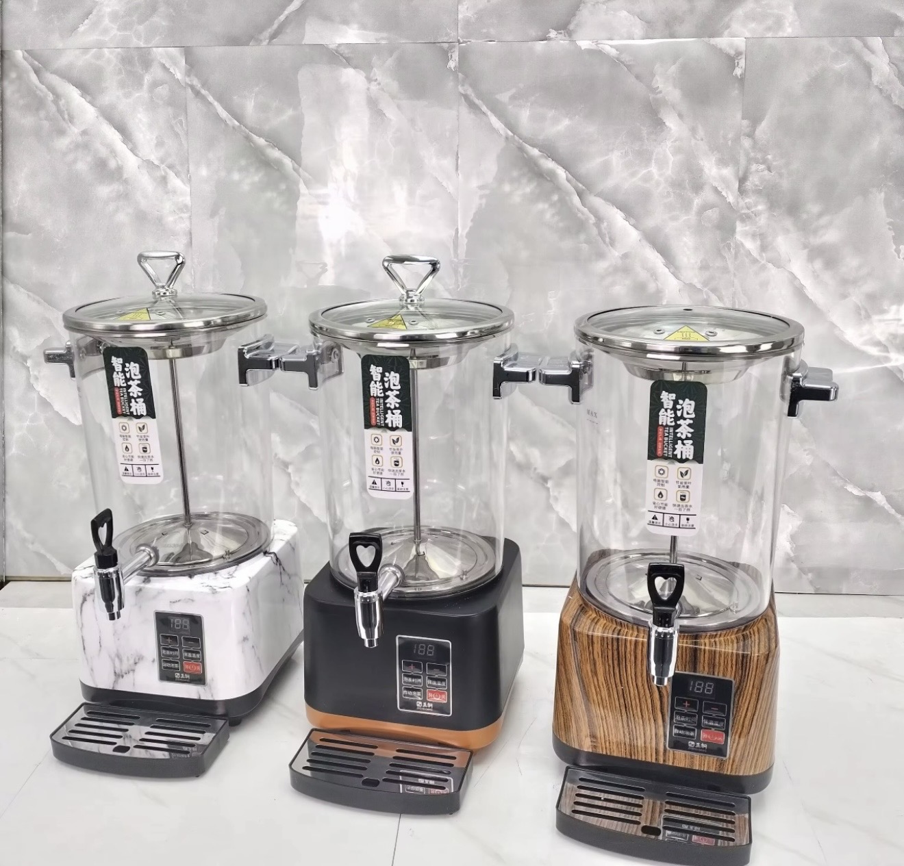 New  Electric PC ACRYLIC BUCKET BODY DISPENSER FOR HOT - Image 3