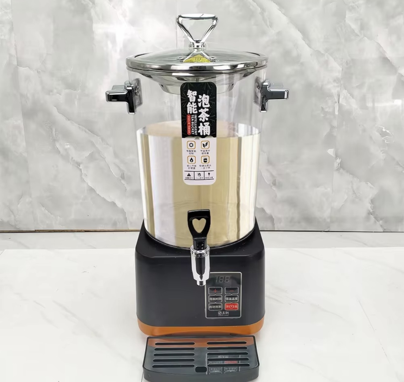 New  Electric PC ACRYLIC BUCKET BODY DISPENSER FOR HOT - Image 4