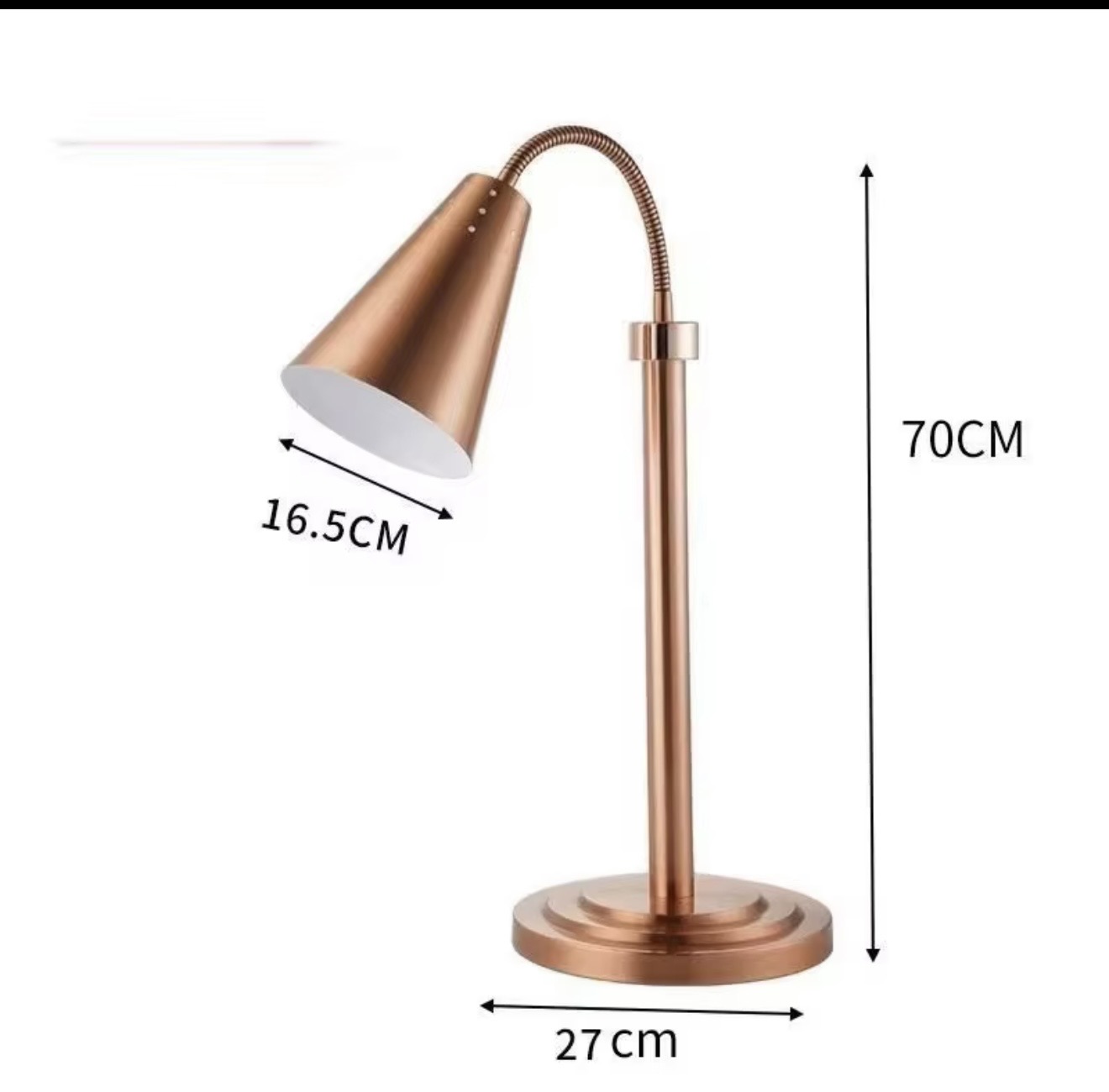 Food Warmers Lamp Single (With Bulb) A - Image 1